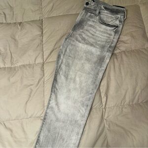 Express Light Gray Men's Skinny Jeans